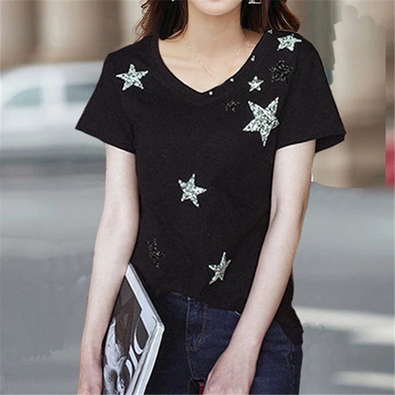 T shirts for women new fashion 2017 Clearance