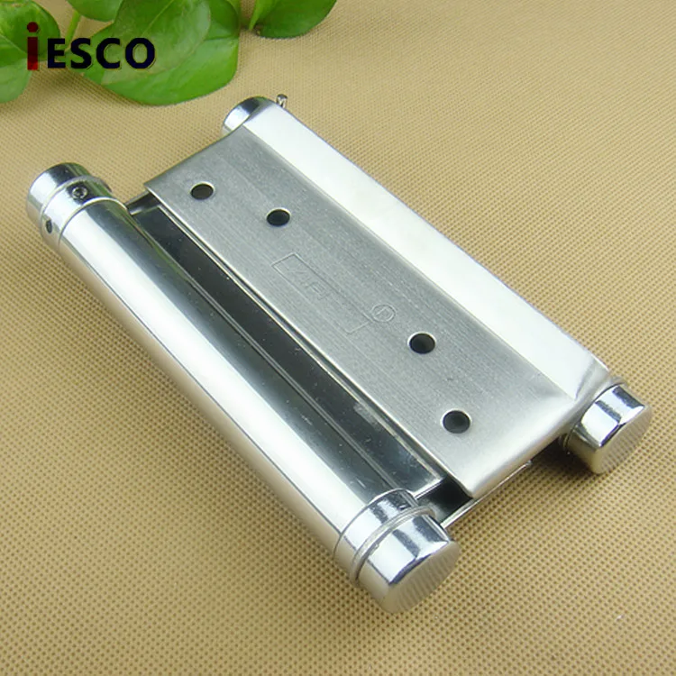 Open the door hinge hinge free stainless steel spring hinge