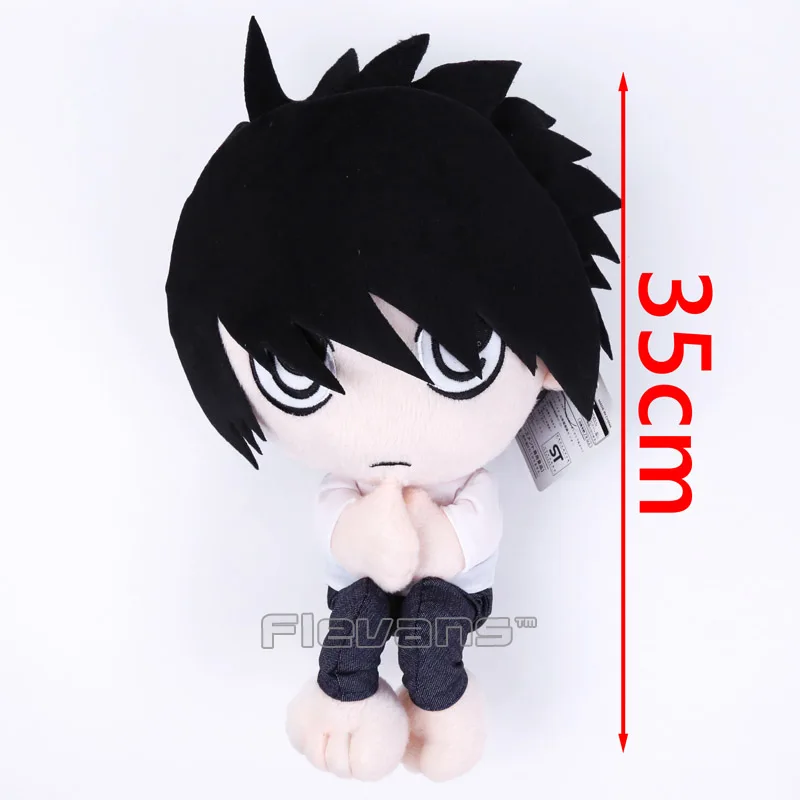 Аниме Death Note L Lawliet плюшевые игрушки мягкие куклы 35 см - Цвет: 35cm