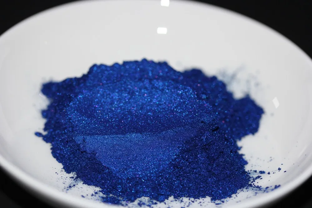 Натуральный Синий слюдяной порошковый пигмент краситель