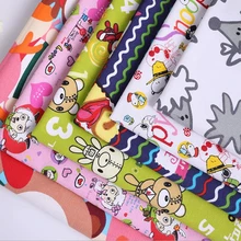 40 см 50 см, 4 шт./партия, зеленый большой цветок, хлопковая саржевая ткань, Лоскутная Ткань, DIY шитье Quilting Quarters жир материал