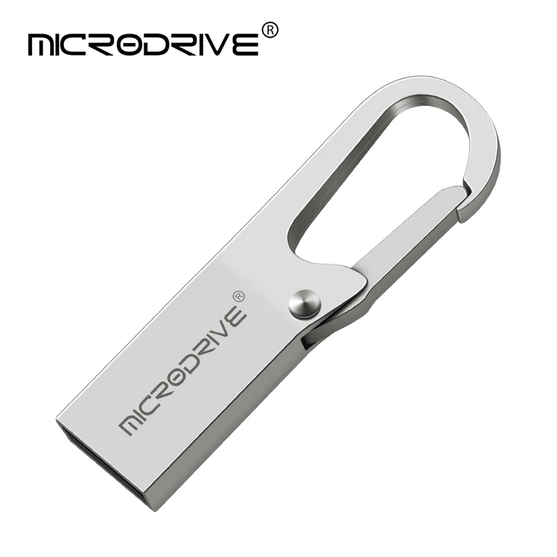USB флеш-накопитель 128 г 64 32 металлический брелок для ключей Pendrive флеш-память