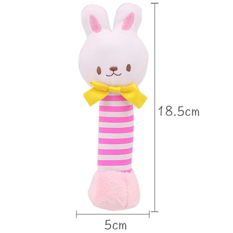 striped Мягкий собачий игрушка собака игрушка с колокольчиком для собак кошка игрушки милый кролик интерактивные звуковые игрушки принадлежности для собак чихуахуа honden speelgoed - Цвет: striped