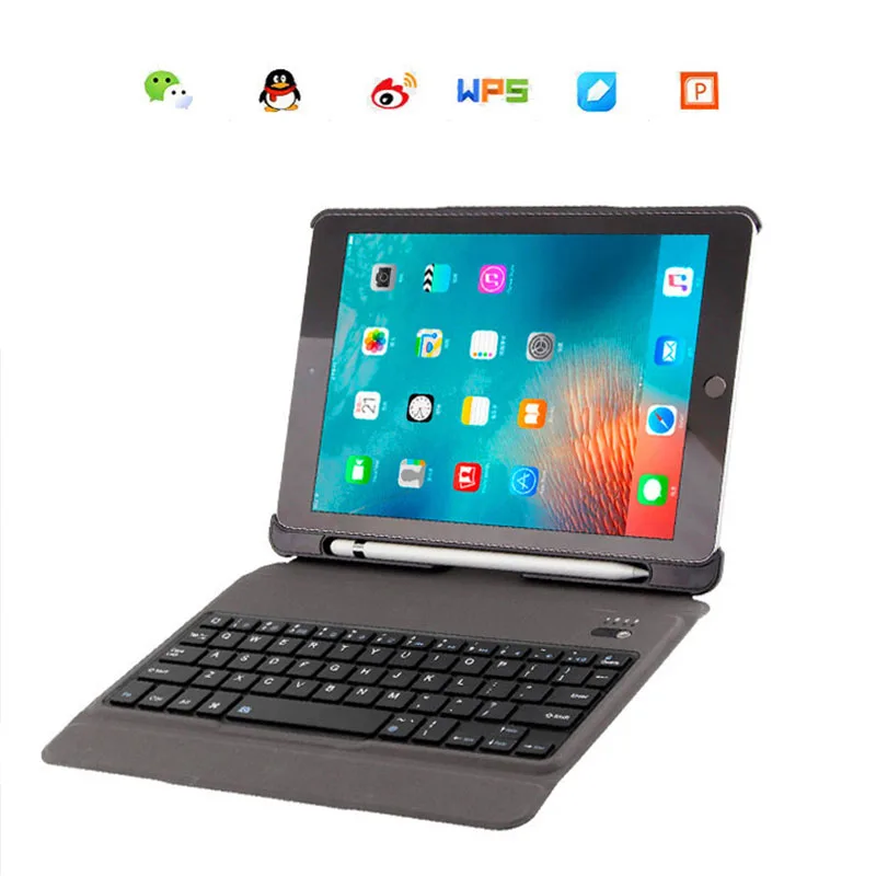 6 For ipad 2018 Case Keyboard stand