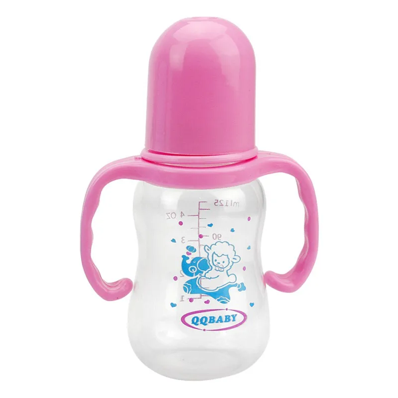 Детская бутылочка для кормления, чашка для младенцев, детская ручка, продукт с молоком, фидер для бутылочки, 125 мл, для детей