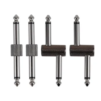 

6.35mm (1/4 Inch) Pedal Effect Pedal Coupler, male to male Guitar Pedal Adapter