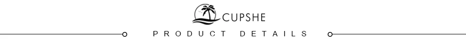 Cupshe maiô sexy com decote em v,