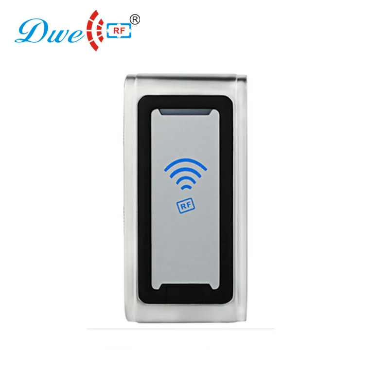 

DWE CC RF RFID card reader 13.56mhz mf wiegand 26 metal case waterproof IP68 for access control system 002N