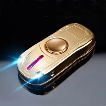 

Sports car gyro cigarette lighter flashlight