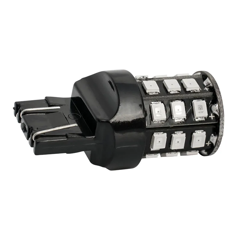 2 шт. T20 7443 W21/5 Вт 33 SMD 2835 светодиодный задний фонарь для автомобиля красный белый 21/5