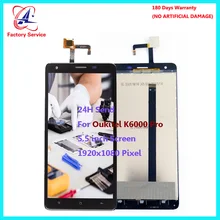 Для оригинального Oukitel K6000 Pro, ЖК-экран+ сенсорный экран, дигитайзер, датчик в сборе, замена 5," 1920x1080 пикселей