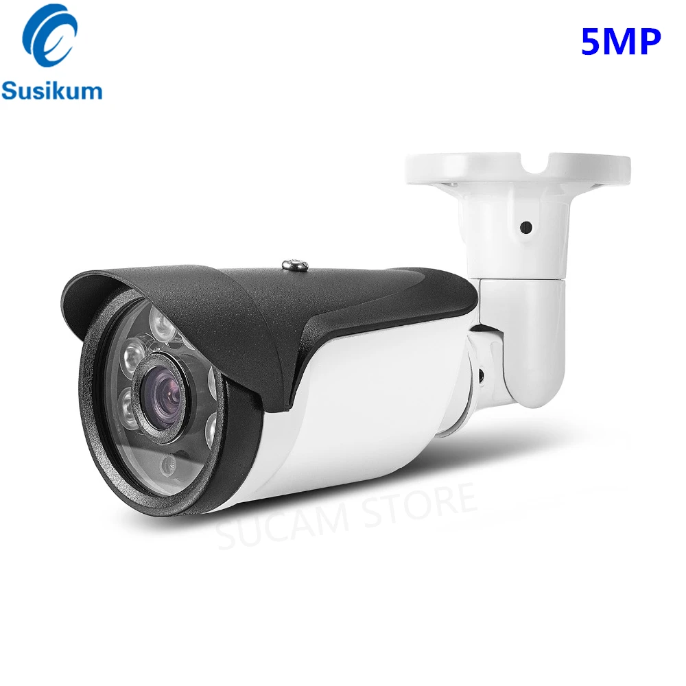 

5MP AHD Camera 3.6mm Lens Night Vision Waterproof Outdoor SONY326 Sensor 6Pcs Array leds Infrared CCTV Camera With OSD Menu