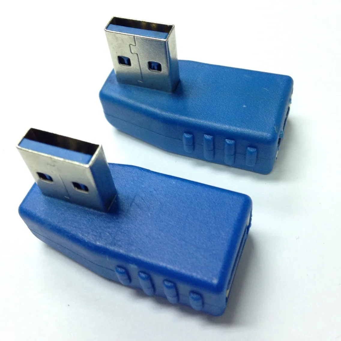 90 degree vertical left bend USB3.0 A revolution female adapter extension head | Обустройство дома