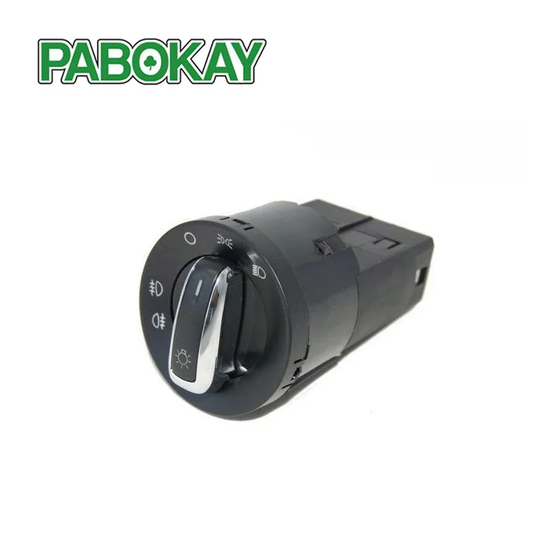 

for VW Golf MK4 Jetta 4 Bora Passat B5 Chrome Headlight Switch Fog Head Light Lamp Knob Button 3BD 941 531 A 3BD941531