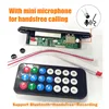 With MIC Handsfree Car Kit Bluetooth MP3 Player Decoder Board Car FM Radio Module FM TF USB AUX Audio Adapter Wireless ► Photo 3/6