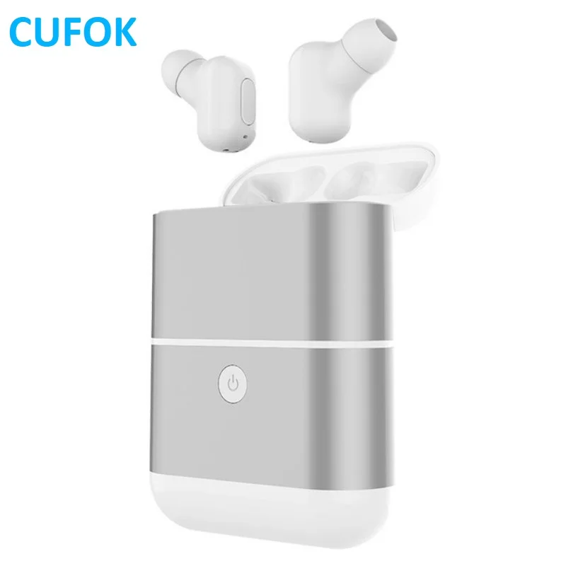 

CUFOK X2 TWS Mini Bluetooth Earphone True Wireless Sport Earbuds Stereo Headset Handsfree For Apple Mobile Phone iPhone Samsung