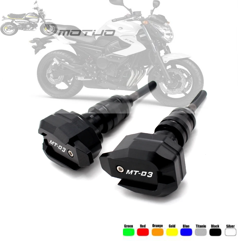 

For YAMAHA MT-03 MT-25 YZF-R3 YZF-R25 R3 2015- 2019 Falling Protection Frame Slider Fairing Guard Anti Crash Pad Protector