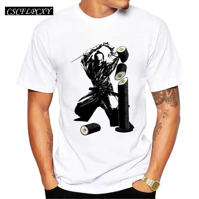 2017-Funny-Food-Design-Men-T-Shirt-Fashion-Sushi-Slasher-Printed-T-shirt-Short-Sleeve-Casual.jpg_640x640