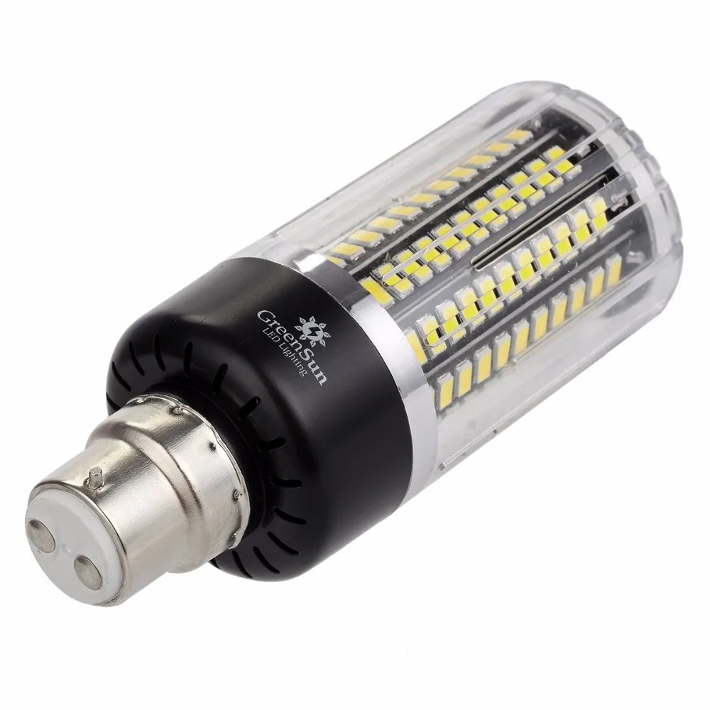 4PCS Smart IC B22 125X5736 SMD LED Corn Bulb Light 15W High Lumens LED Light Lamp 85-265V Energy Saving