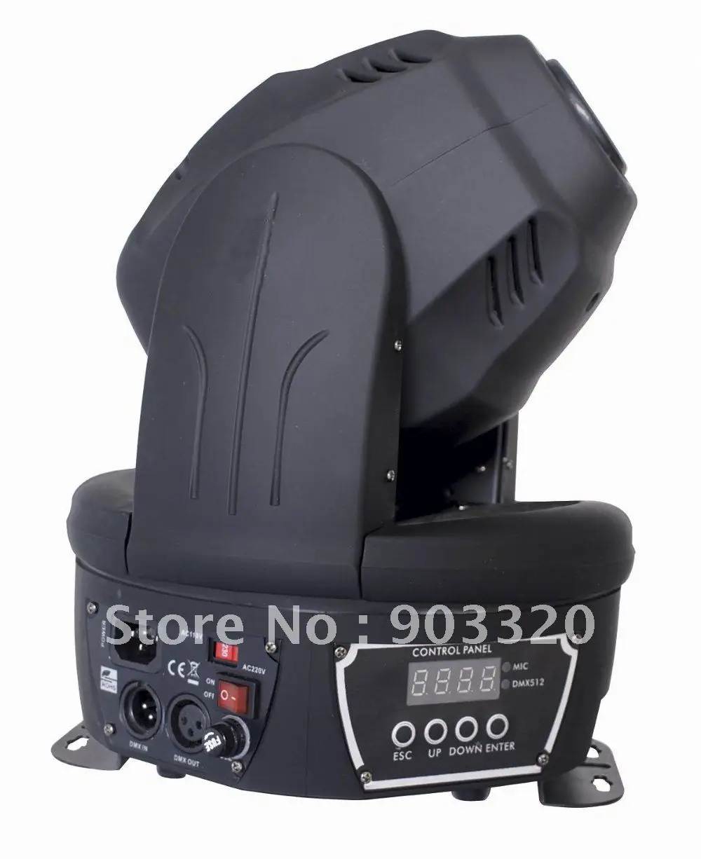 

Freeshippng Lowest Price 60W LED Moving Head Light with 3-facet rotating prism Stage Light Moving Head Light