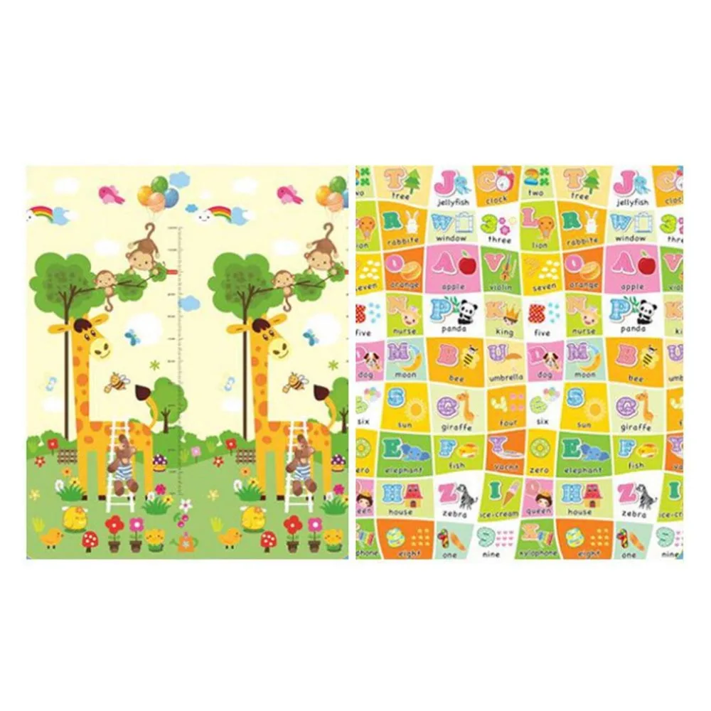 2 6 шт./лот Infantil детский игровой коврик Xpe Puzzle Детский коврик утолщенный коврик для детской комнаты коврик для ползания складной коврик Детский ковер - Цвет: 2