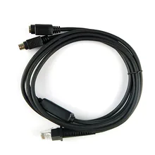 2шт сканер штрих-кода PS2 кабель, 5 м(17 футов), для Datalogic PSC QD2130, QW2110, QM2130, GD4130, 4430, D100, 130432131, PS2