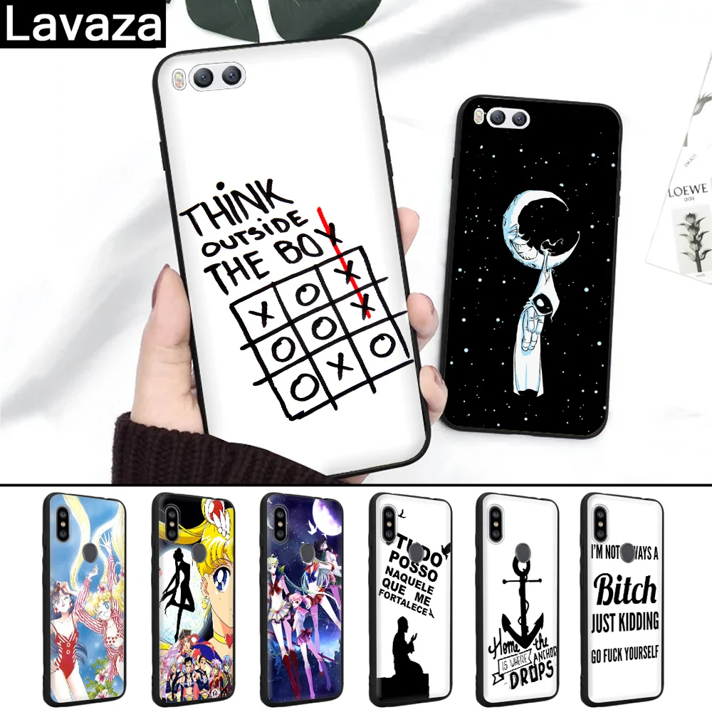 

Lavaza 83FF Lovely Funny Words Anime Silicone Case for Xiaomi MI 6 8 9 SE Max 3 Lite F1 A1 A2 5X 6X MAX 3