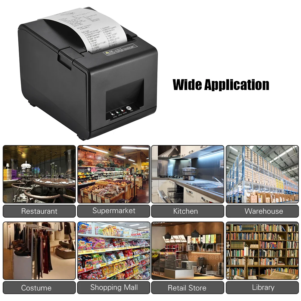 Gprinter طابعة الإيصالات الحرارية طابعة الباركود تسمية الرسم المطبخ القاطع 160 مللي متر/ثانية 80 ملليمتر الطباعة عرض ل reastaurant pos Gprinter طابعة الإيصالات الحرارية طابعة الباركود تسمية الرسم المطبخ القاطع 160 مللي متر/ثانية 80 ملليمتر الطباعة عرض ل reastaurant pos