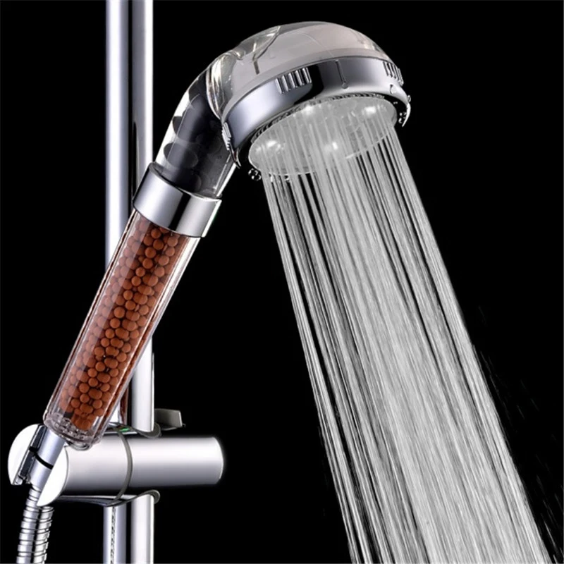 Brand New High Quality White Color LED Shower Head Bath Sprinklerin
