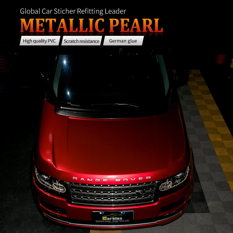 Carbins Film Metallic Pearl Candy Red Colors Fleet Graphic Vinyl Wrapping For Super Sport Cars Aliexpress