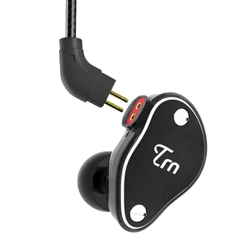 

TRN V60 1BA+2DD Hybrid technology In Ear Earphone HIFI DJ Monito Running Ear-Hook Earphones