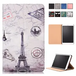 2018 новый Тонкий Магнит флип окрашенный для Xiao mi Pad 4 mi pad 4 Чехол Capa de Couro PU + PC Smart Flip Auto Wake-Sleep Stand Cover