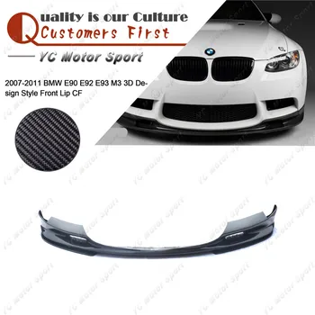 

Car Accessories Carbon Fiber 3D Style Front Lip Fit For 2007-2011 E90 E92 E93 M3 Front Bumper Splitter Lip