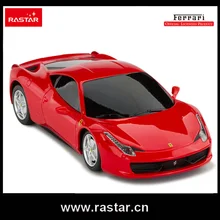 Rastar лицензированный 1:24 Ferrari 458 Italia крутой модный автомобиль рождественские игрушки Дрифт электронный контроль Радиоуправляемый автомобиль 46600