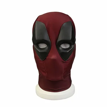 

Deadpool 2 Cosplay Mask Wade Wilson Costume Halloween Clothes Carnival Party Props Custom Made Adult Unisex Only Mask Full Face