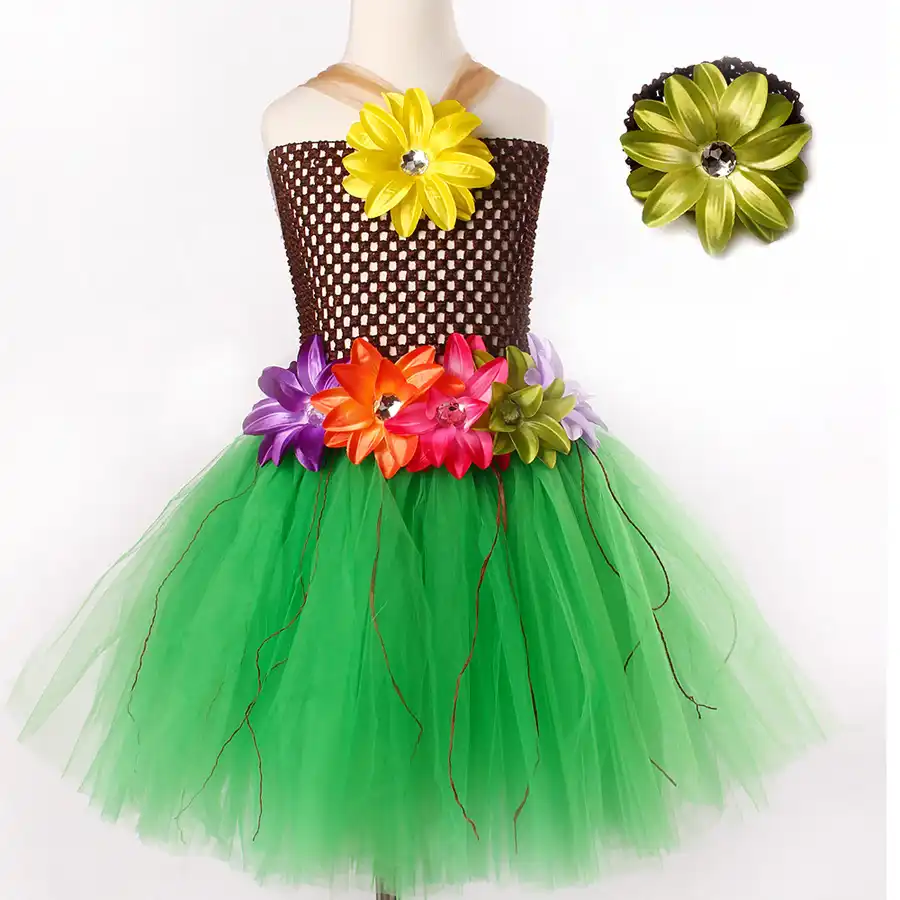 hawaiian themed prom dresses
