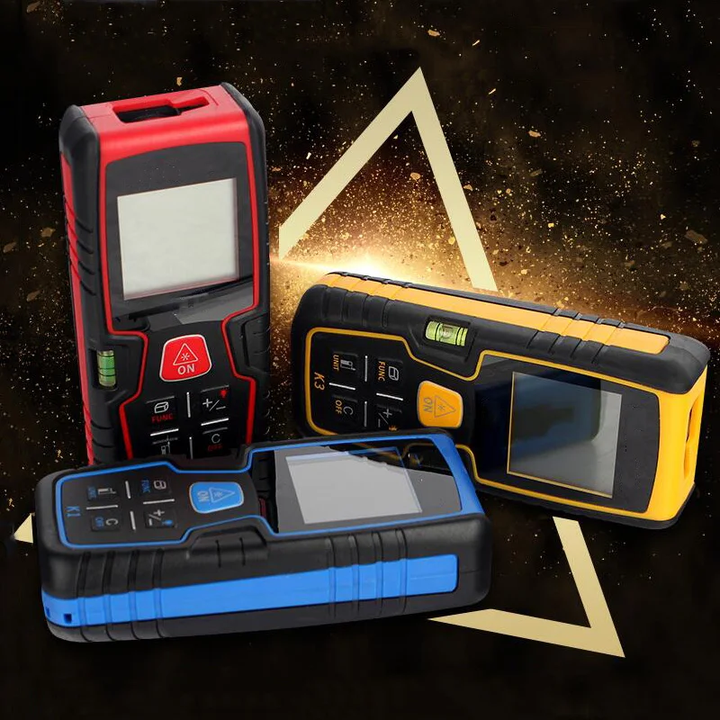 

Handheld laser range finder 40m digital laser range finder horizontal bubble measuring instrument laser electric ruler