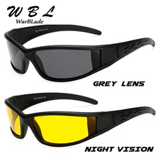Мужские поляризационные очки WarBLade для вождения автомобиля, очки ночного видения, антибликовые поляризационные очки для вождения, солнцезащитные очки, новинка