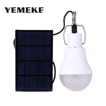 Sunlight LED Solar Light 15W Solar power system Garden Light Outdoor Solar Lamp for Camping Hiking Fishing solar christmas light