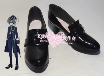

Black Butler Ciel Phantomhive Cosplay Shoes Halloween Lolita Shoes Any Size