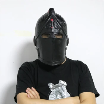 

1Pcs high-grade Latex game character helmet mask iron warrior character cosplay mask Halloween horror role-playing mask