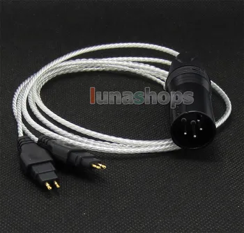 

4pin XLR Male PCOCC + Silver Plated earphone Cable for Sennheiser CL-II HD480 HD490 HD520 II HD530 HD540 HD560 LN004744