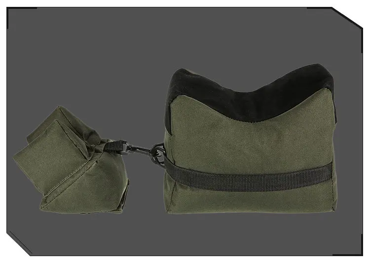 Передняя и задняя сумка Поддержка винтовка мешок с песком в комплекте портативный Снайпер без песка Охота цель стенд принадлежности для