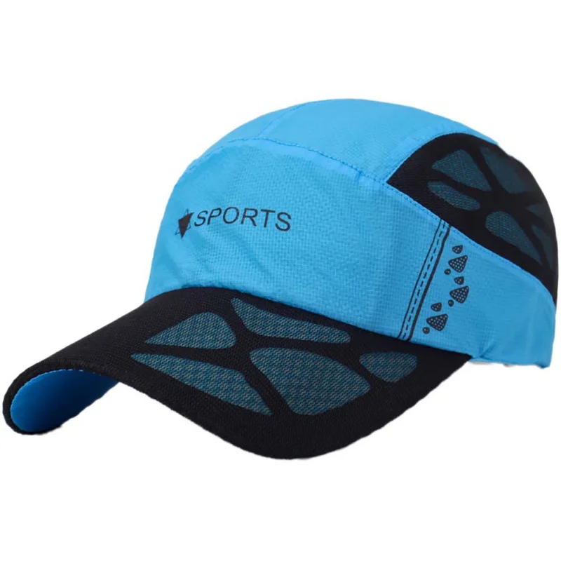 Мужские и женские летние спортивные дышащие кепки, быстросохнущие сетчатые шапки, женские солнцезащитные кепки, уличные шапки для альпинизма, путешествий, пеших прогулок - Цвет: TL