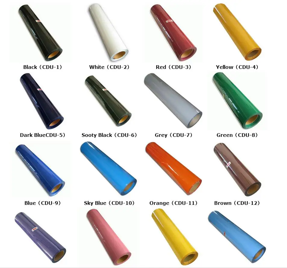 

50CMX100CM Heat Transfer Vinyl Cutting Film Cutter Plotter Press T-shirt Iron-on for Textile