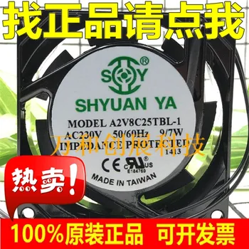 

8025 fan SHYUAN YA A2V8C25TBL-1 8cm double ball AC cooling fan 220V