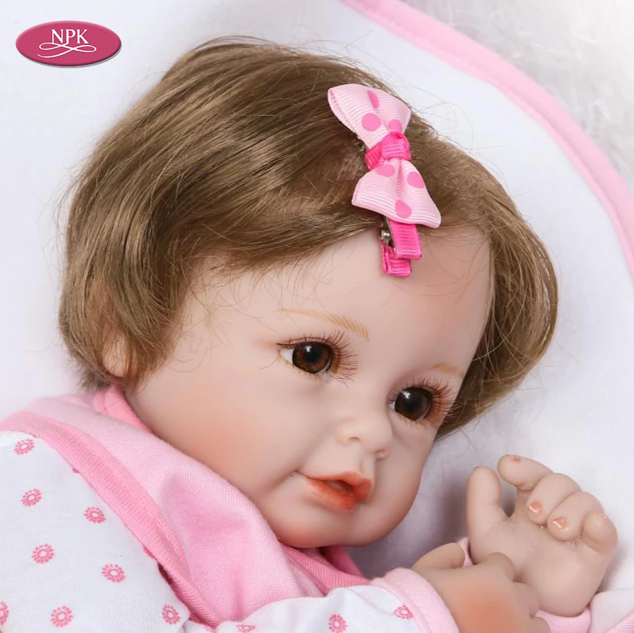Lifelike Reborn Baby Doll Girl Pinke princess Doll  (4)