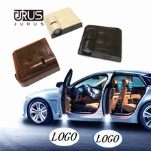 JURUS 2X светодиодная дверь логотипа автомобиля светильник Добро пожаловать светильник s для Nissan для Suzuki для Chrysler для Saab аксессуары лазерный проектор лампа