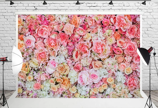 pink roses baby shower