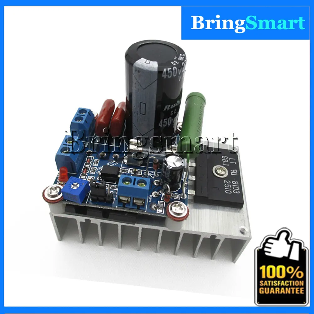 

Free Shipping SCR PWM DC Motor Speed Controller 5A 110V 48V 12V 24V MACH3 Spindle Speed Regulation